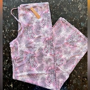 NWT SKIMS BLOOM SLEEP PANTS LARGE